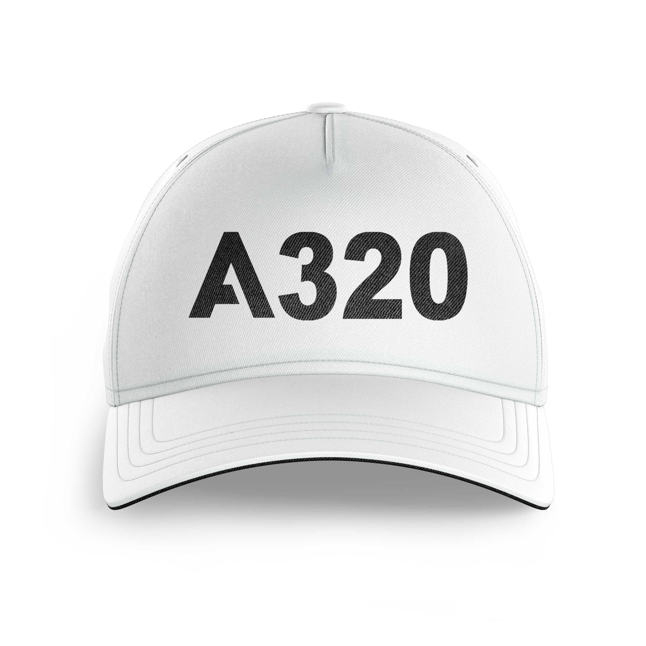 A320 Flat Text Printed Hats