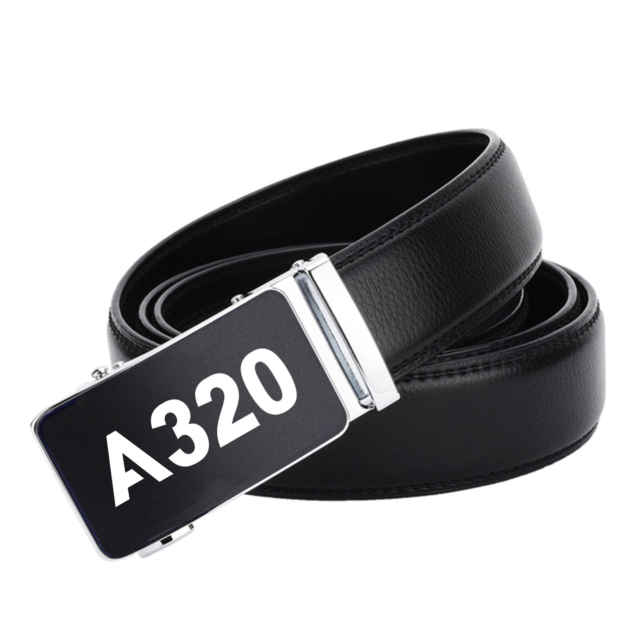 A320 Flat Text Designed Aviator Belts