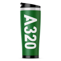 Thumbnail for A320 Text Designed Stainless Steel Travel Mugs