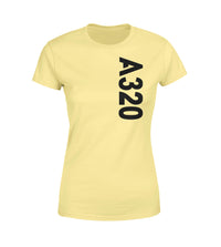 Thumbnail for A320 Side Text Designed Women T-Shirts