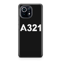 Thumbnail for A321 Flat Text Designed Xiaomi Cases