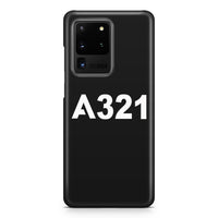 Thumbnail for A321 Flat Text Samsung A Cases