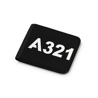 Thumbnail for A321 Flat Text Designed Wallets