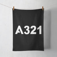 Thumbnail for A321 Flat Text Designed Towels