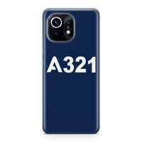 Thumbnail for A321 Flat Text Designed Xiaomi Cases