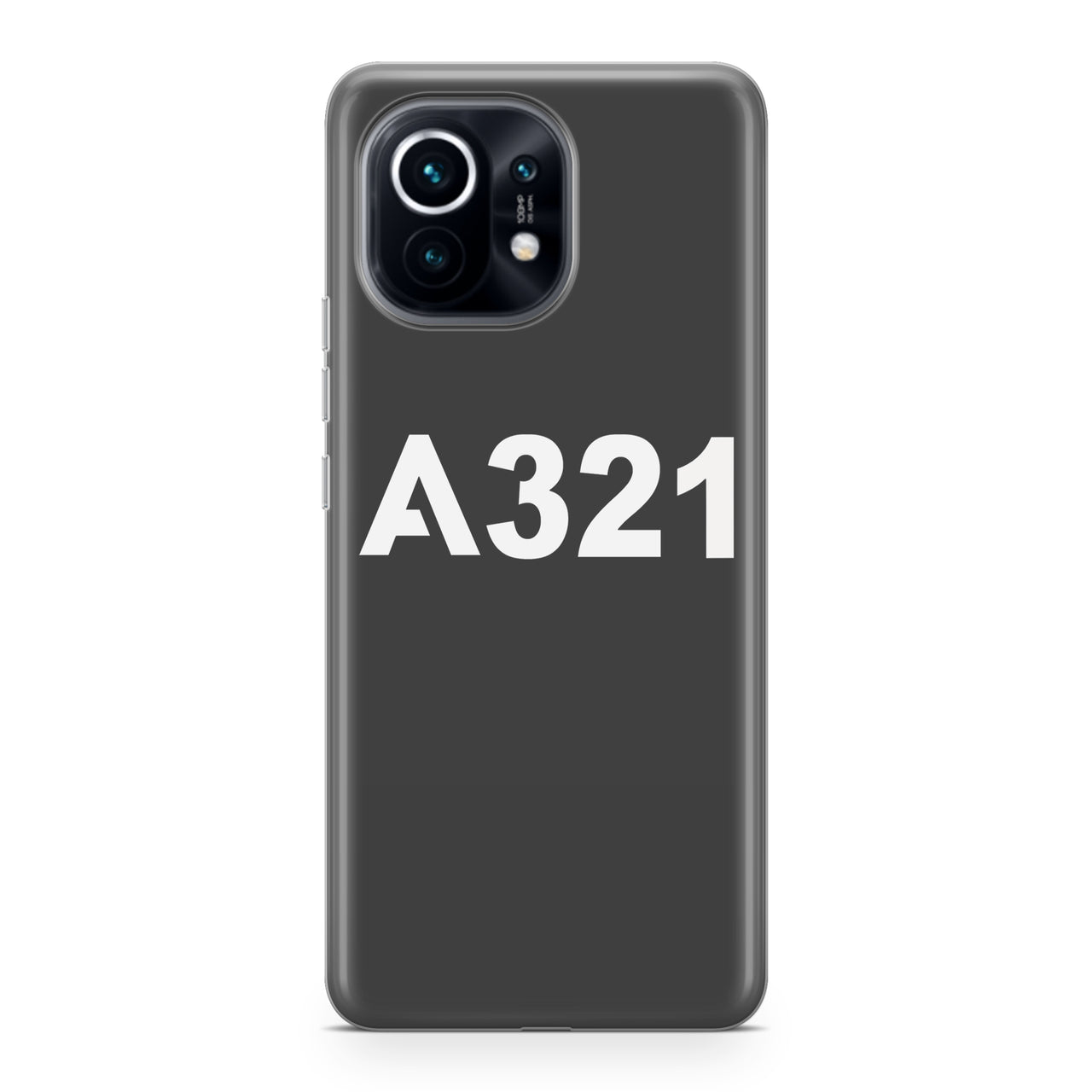 A321 Flat Text Designed Xiaomi Cases