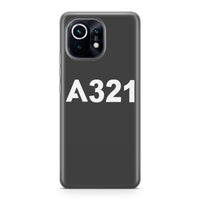 Thumbnail for A321 Flat Text Designed Xiaomi Cases