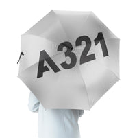 Thumbnail for A321 Flat Text Designed Umbrella