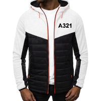 Thumbnail for A321 Flat Text Designed Sportive Jackets
