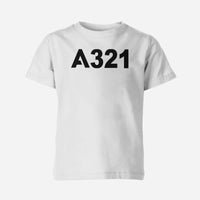 Thumbnail for A321 Flat Designed Children T-Shirts