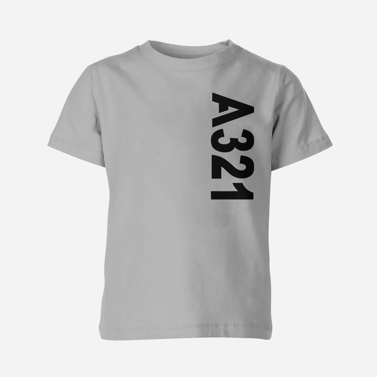 A321 Side Text Designed Children T-Shirts