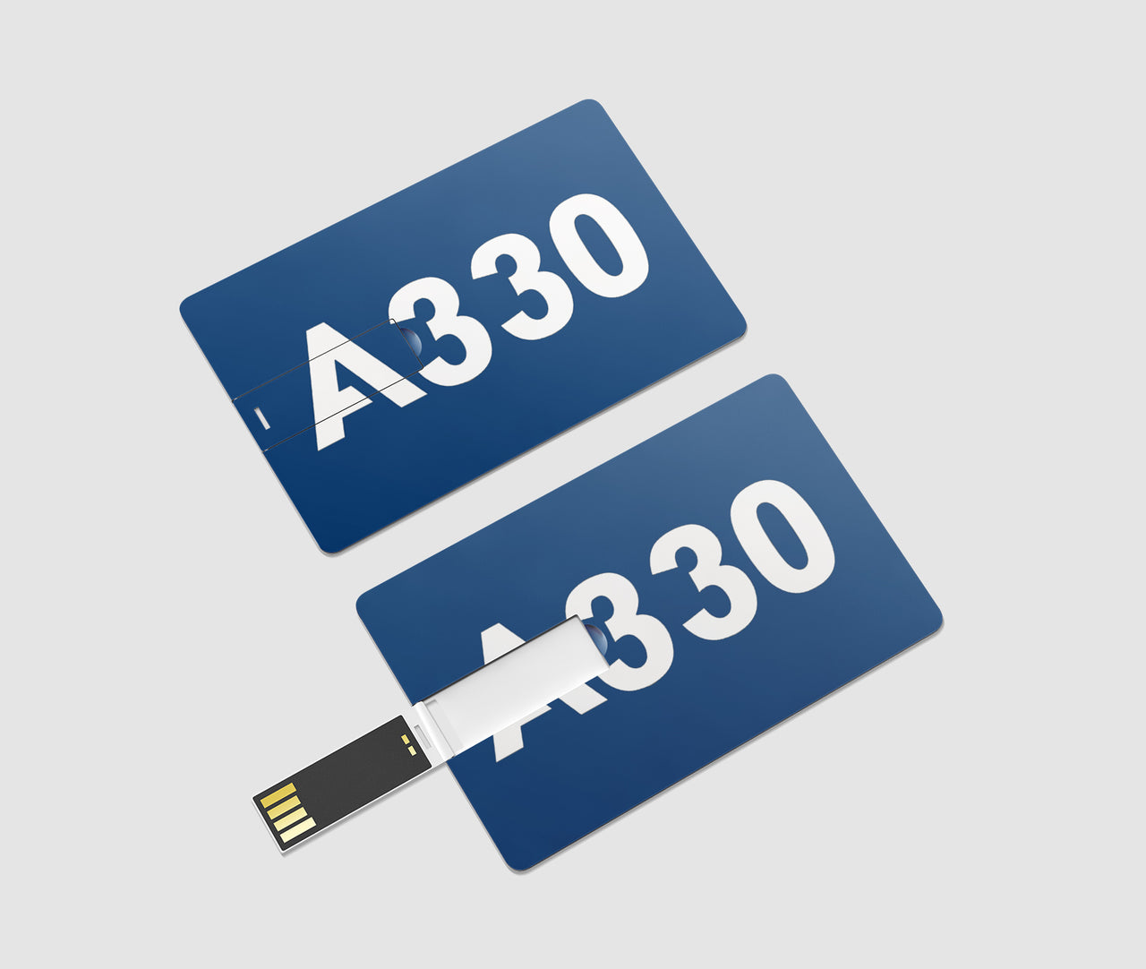 A330 Flat Text Designed USB Cards