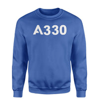 Thumbnail for A330 Flat Text Designed Sweatshirts