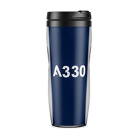 Thumbnail for A330 Flat Text Designed Travel Mugs