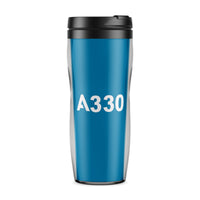 Thumbnail for A330 Flat Text Designed Travel Mugs