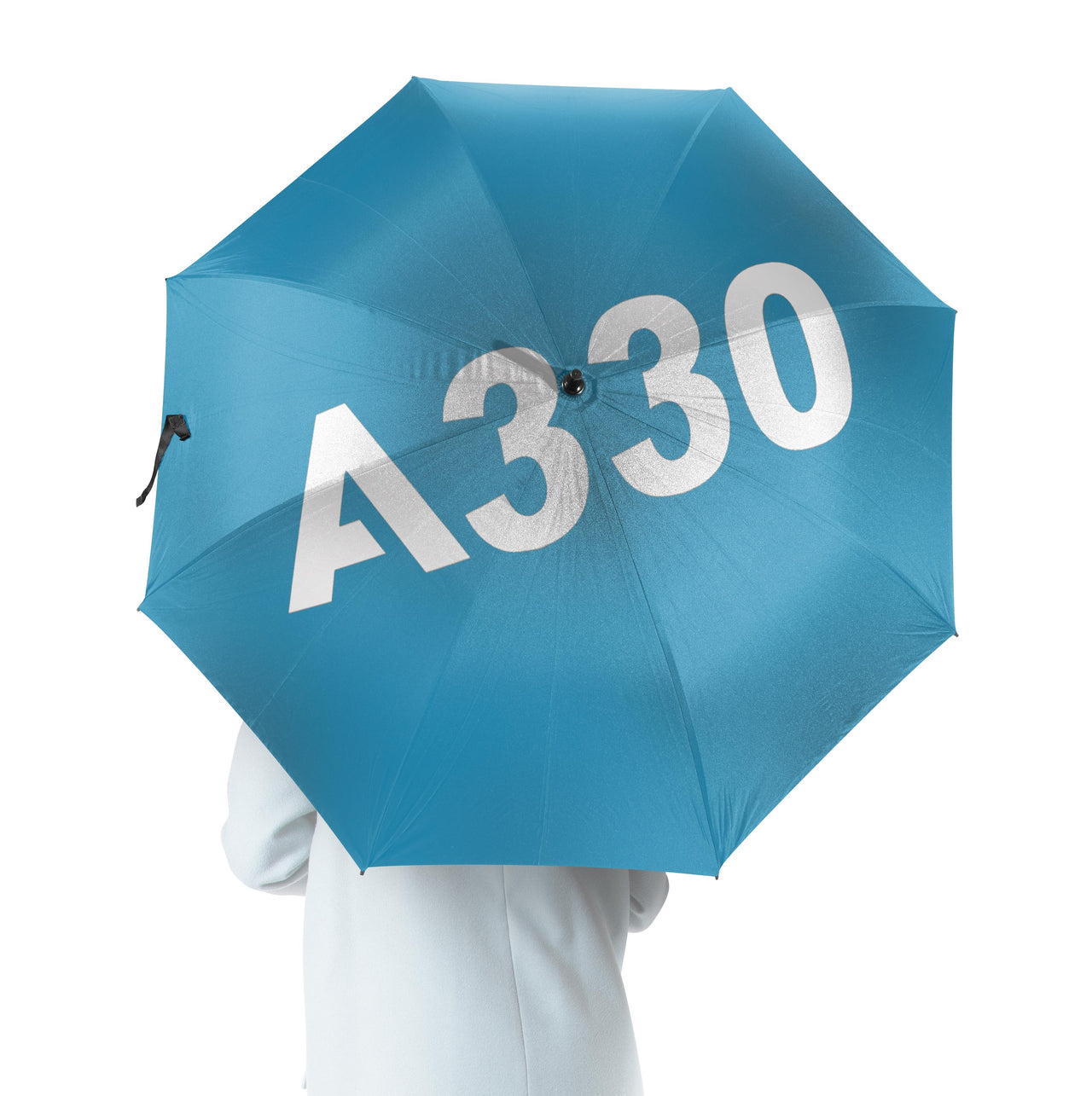 A330 Flat Text Designed Umbrella