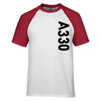 Thumbnail for A330 Side Text Designed Raglan T-Shirts