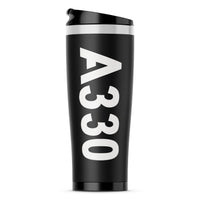 Thumbnail for A330 Text Designed Stainless Steel Travel Mugs