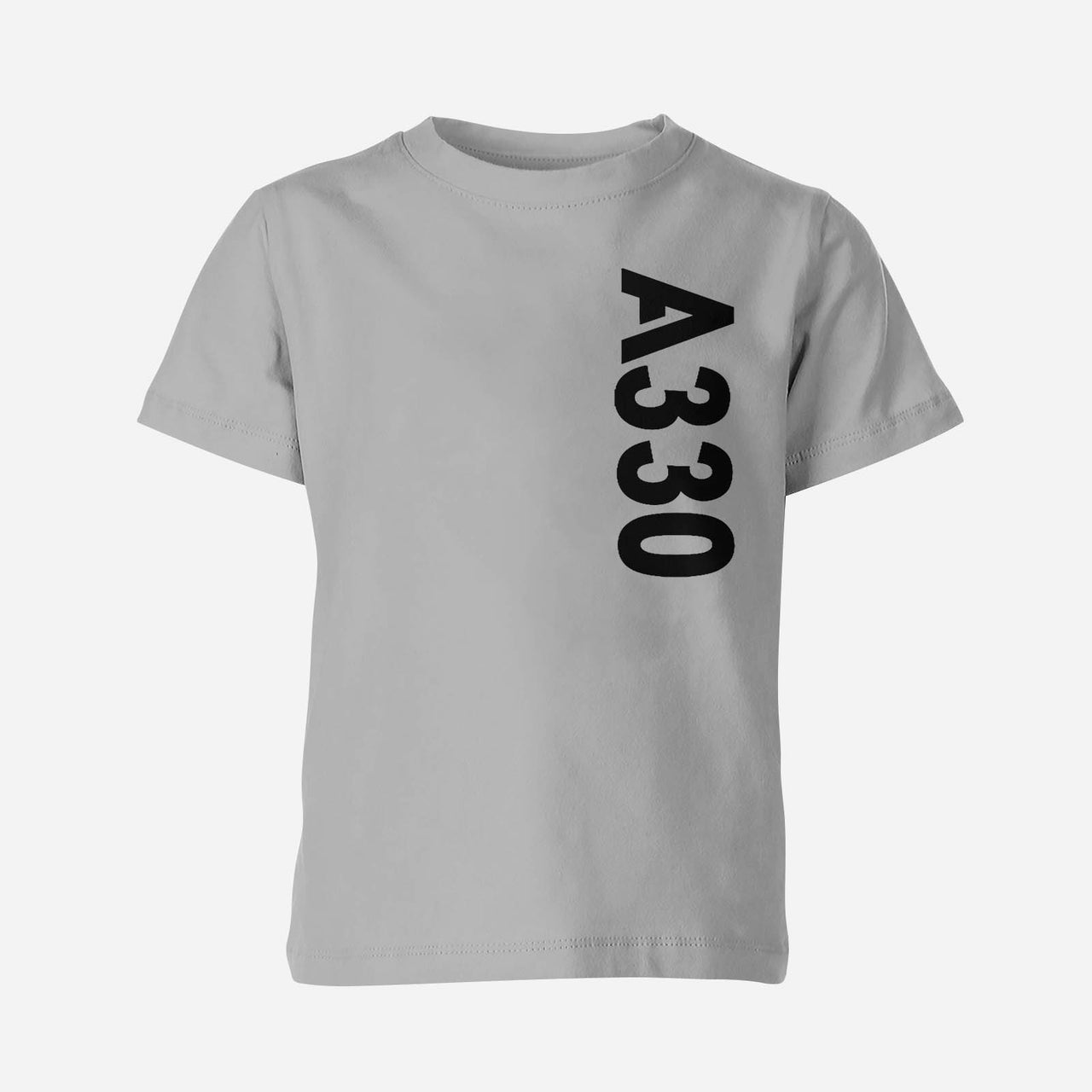 A330 Side Text Designed Children T-Shirts