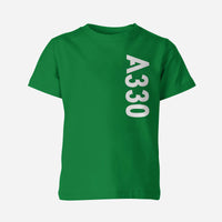 Thumbnail for A330 Side Text Designed Children T-Shirts