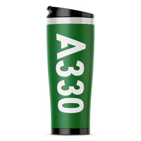 Thumbnail for A330 Text Designed Stainless Steel Travel Mugs