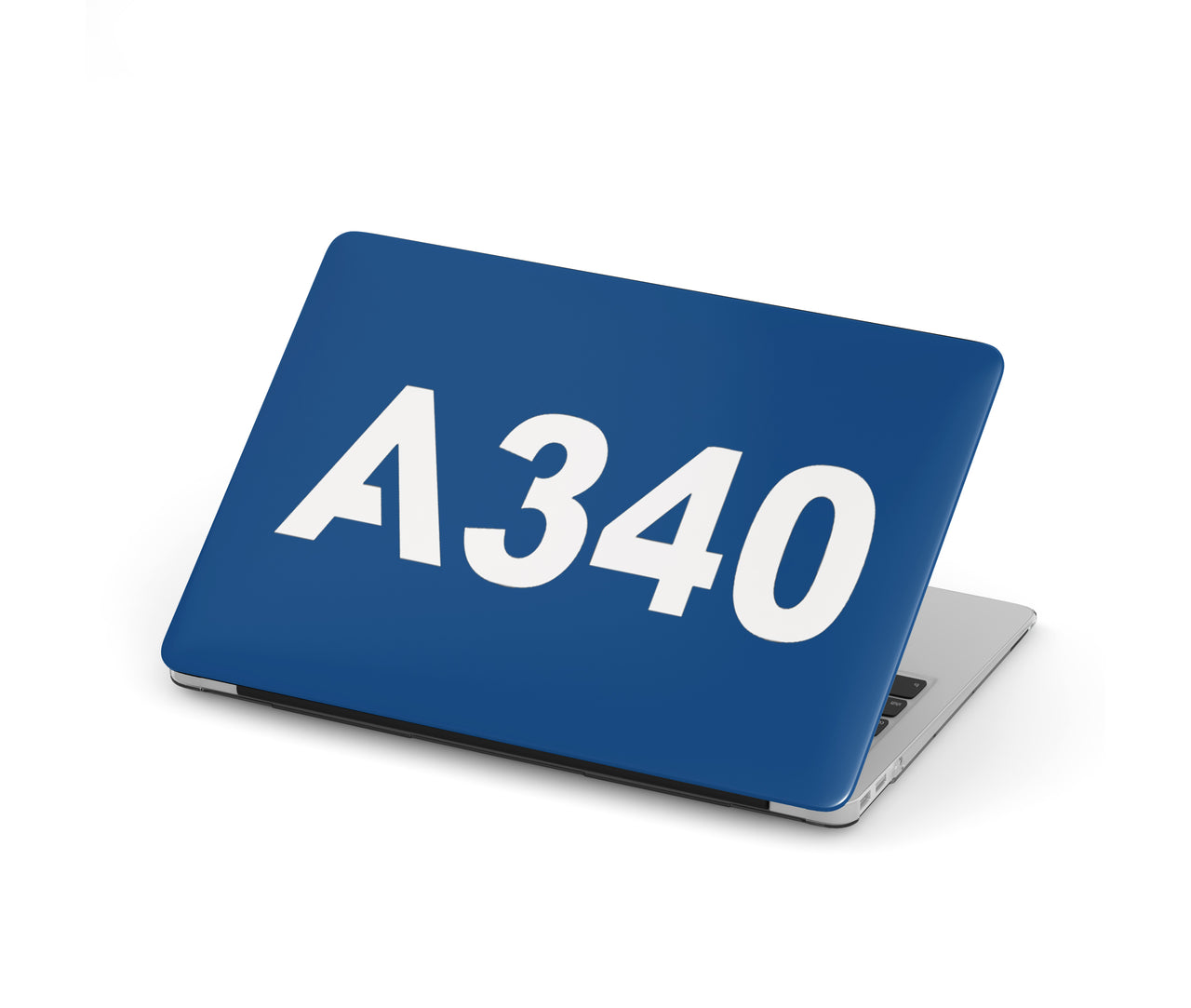A340 Flat Text Designed Macbook Cases
