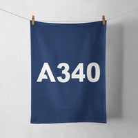 Thumbnail for A340 Flat Text Designed Towels