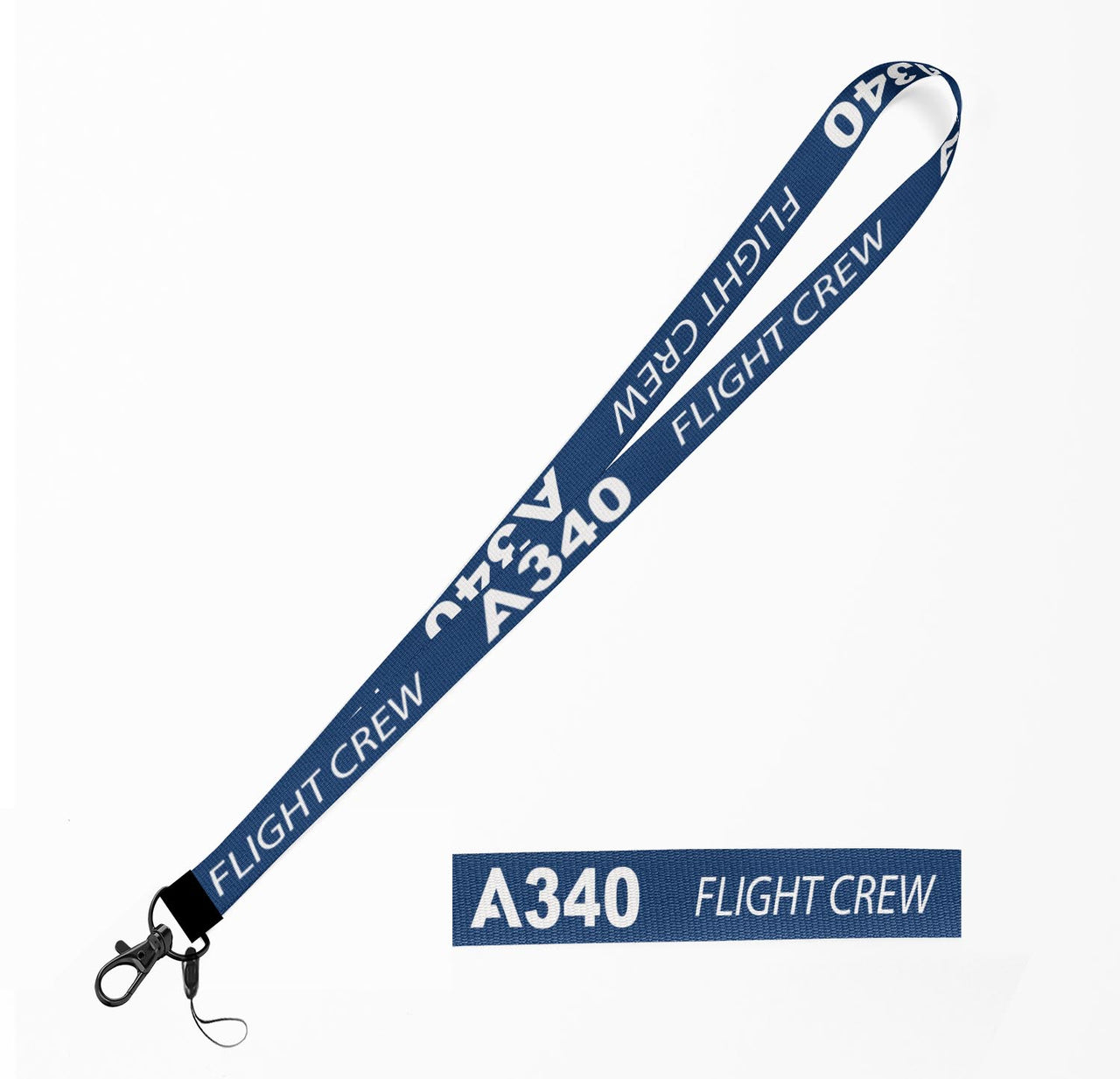 Airbus A340 Flight Crew Designed Lanyard & ID Holders