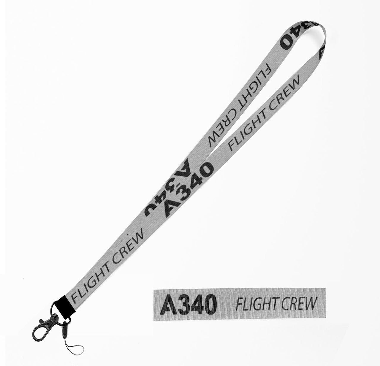 Airbus A340 Flight Crew Designed Lanyard & ID Holders