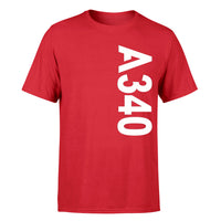 Thumbnail for A340 Side Text Designed T-Shirts