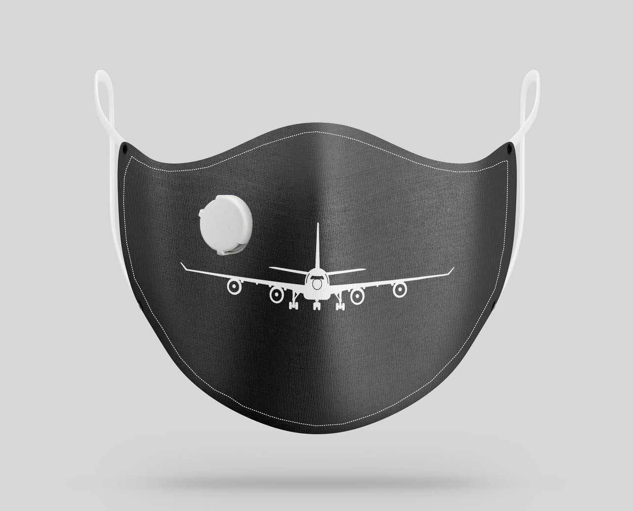 Airbus A340 Silhouette Designed Face Masks