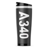 Thumbnail for A340 Text Designed Stainless Steel Travel Mugs