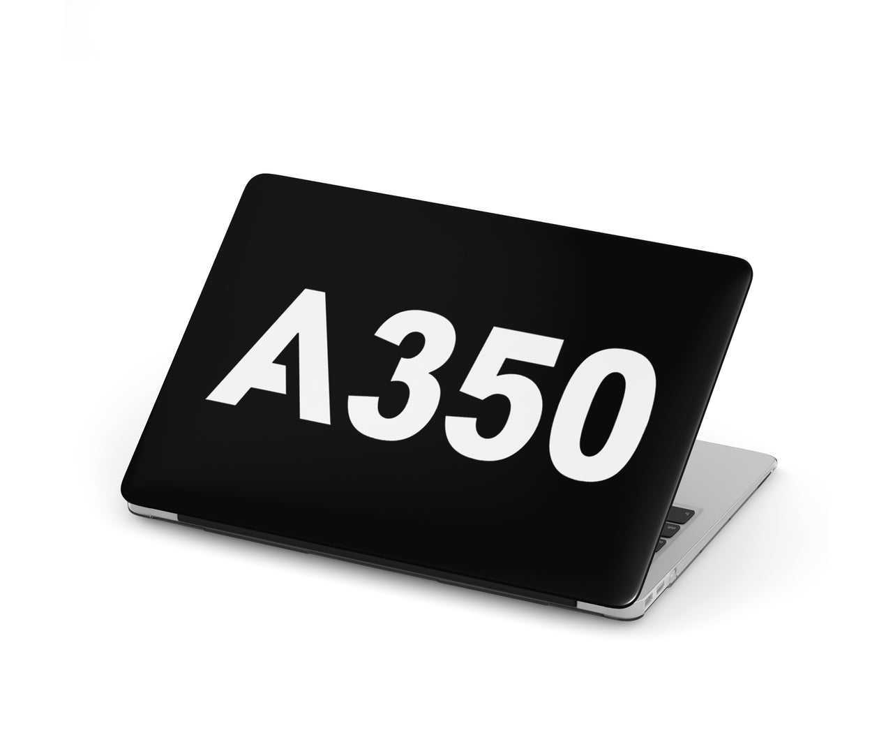 A350 Flat Text Designed Macbook Cases