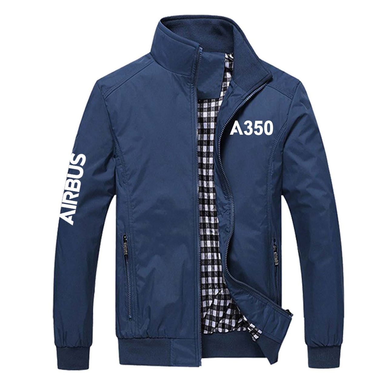 A350 Flat Text Designed Stylish Jackets