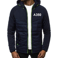 Thumbnail for A350 Flat Text Designed Sportive Jackets