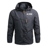 Thumbnail for A350 Flat Text Designed Thin Stylish Jackets