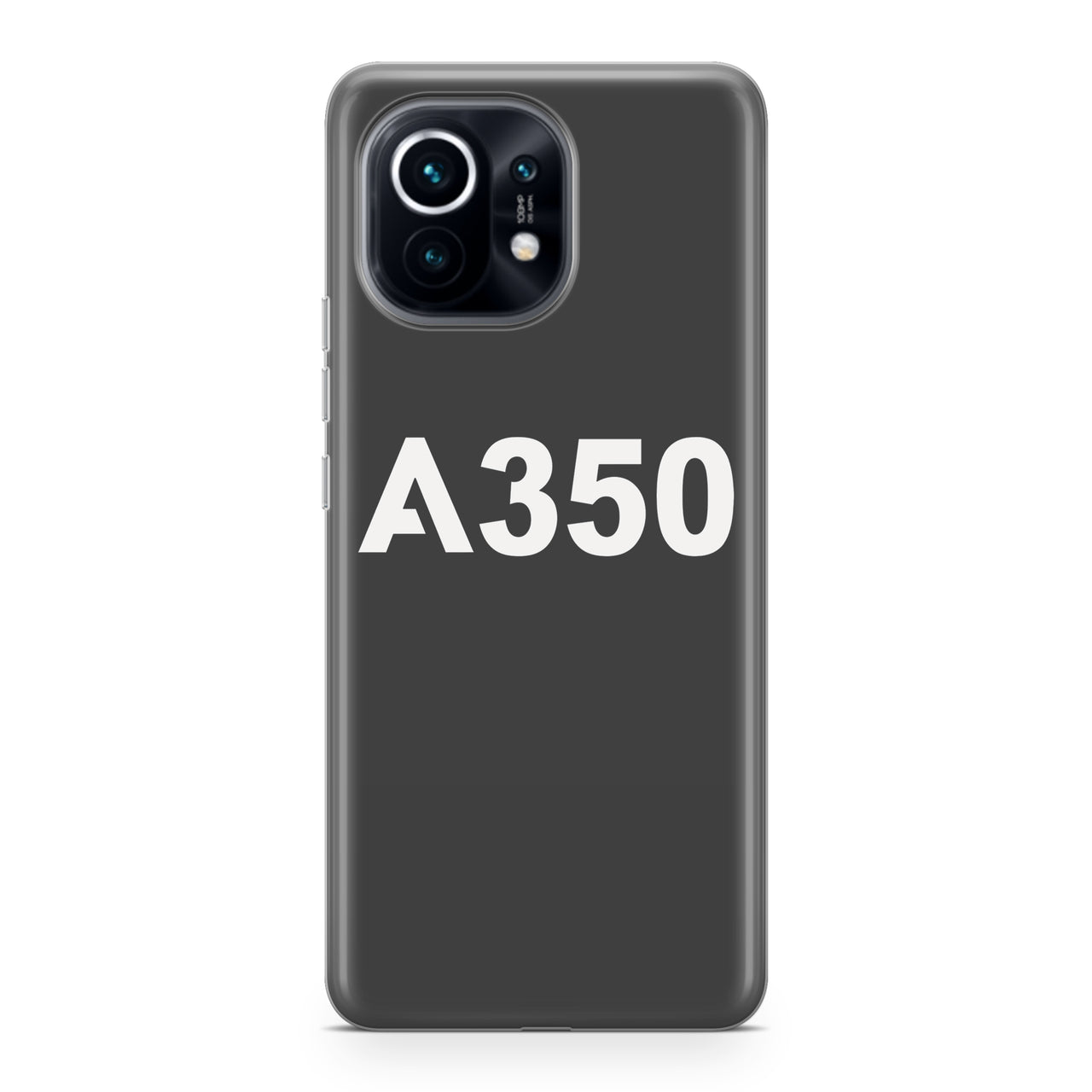 A350 Flat Text Designed Xiaomi Cases