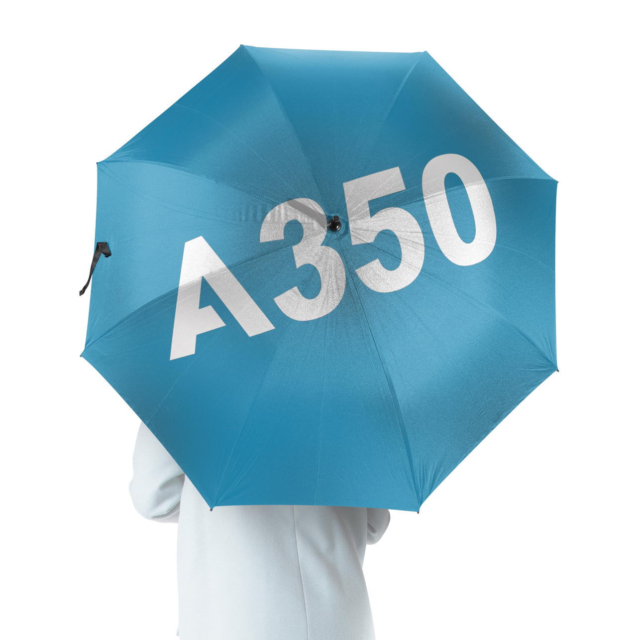 A350 Flat Text Designed Umbrella