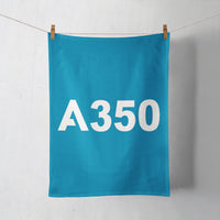 Thumbnail for A350 Flat Text Designed Towels