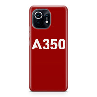 Thumbnail for A350 Flat Text Designed Xiaomi Cases