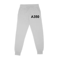 Thumbnail for A350 Flat Text Designed Sweatpants