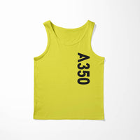 Thumbnail for A350 Side Text Designed Tank Tops