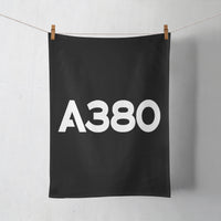 Thumbnail for A380 Flat Text Designed Towels
