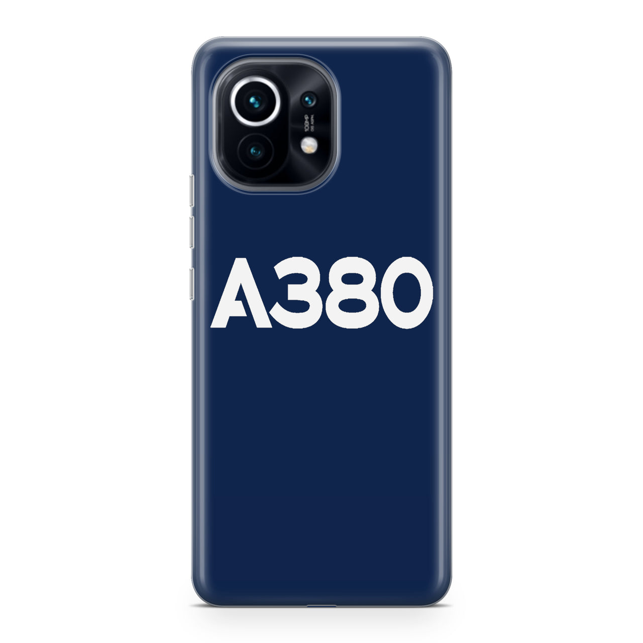 A380 Flat Text Designed Xiaomi Cases