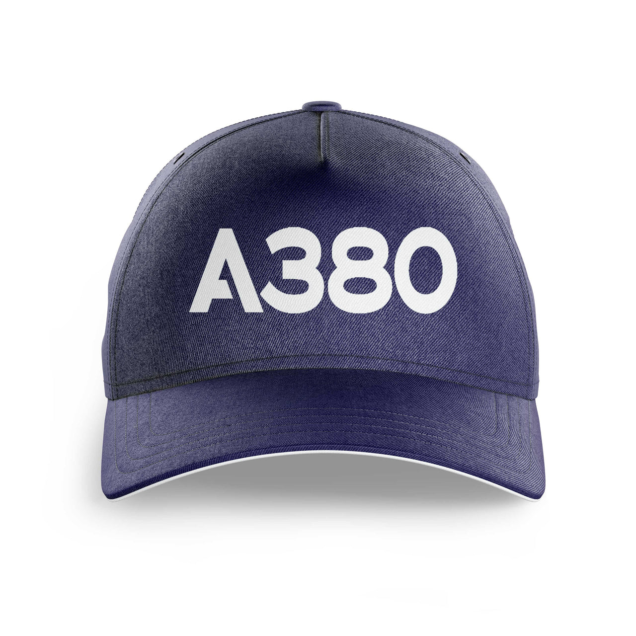 A380 Flat Text Printed Hats
