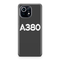 Thumbnail for A380 Flat Text Designed Xiaomi Cases