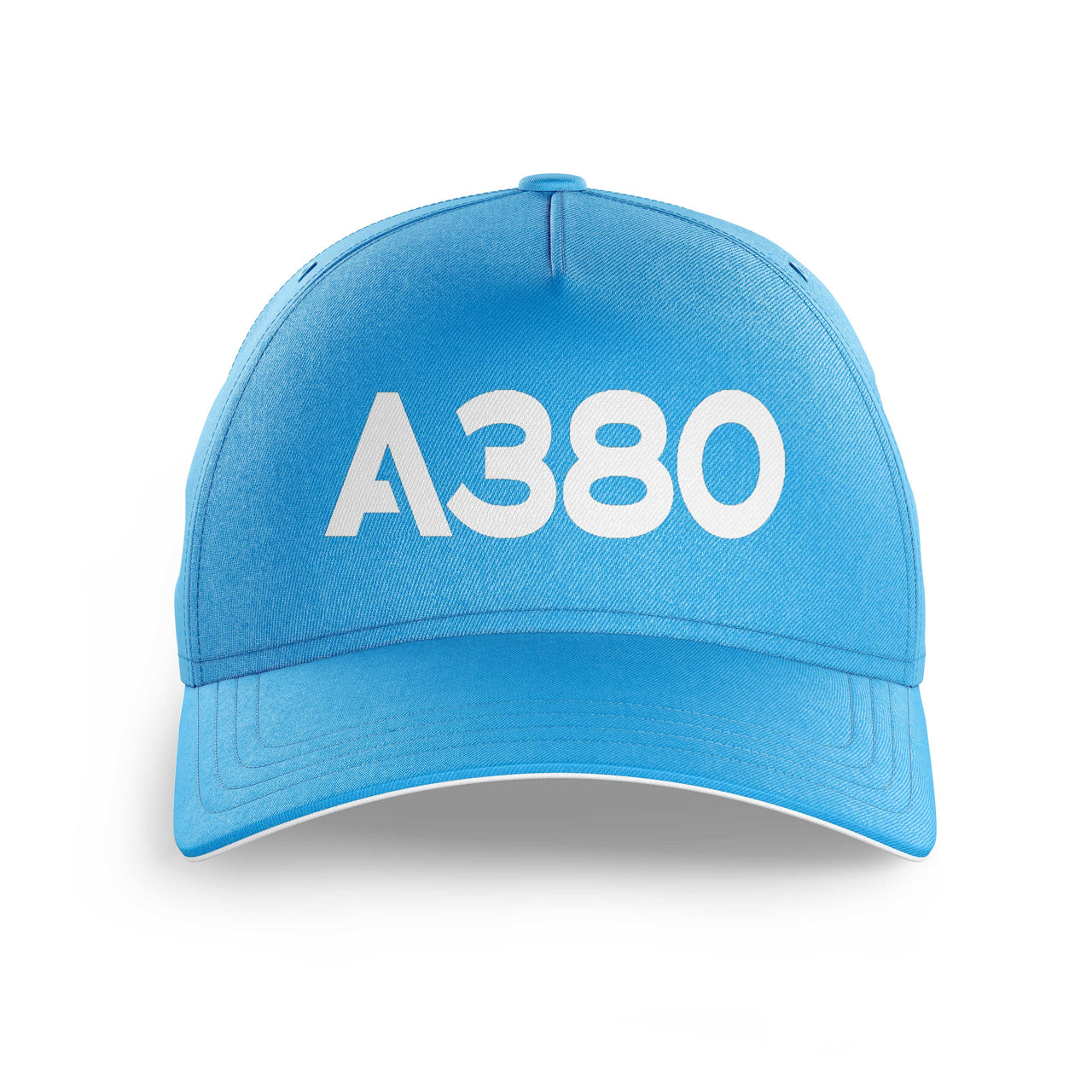 A380 Flat Text Printed Hats