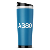 Thumbnail for A380 Flat Text Designed Stainless Steel Travel Mugs