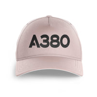 Thumbnail for A380 Flat Text Printed Hats
