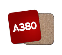 Thumbnail for A380 Flat Text Designed Coasters